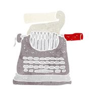 Cartoon Typewriter N13