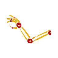 Cartoon Robot Arm N44