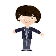 cartoon smug boy N16