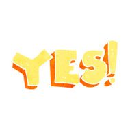 cartoon yes symbol N17