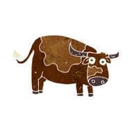 Cartoon Cow N152