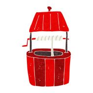 Cartoon Wishing Well N33