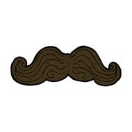 Cartoon Mustache N61