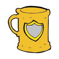 cartoon tankard N14