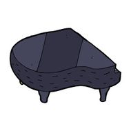 Cartoon Piano N15