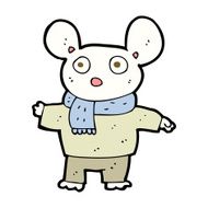 cartoon mouse in clothes N14