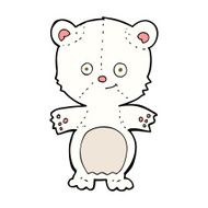 Cartoon Polar Bear Cub N75