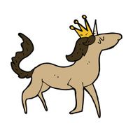 Cartoon Unicorn N102