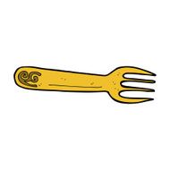 cartoon fork N67