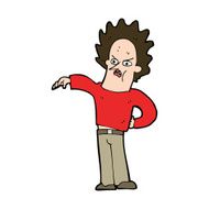 cartoon nasty boy N15
