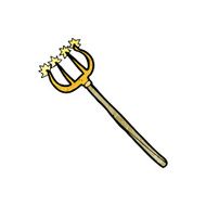 cartoon devil fork N26