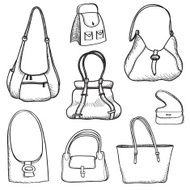 Hand bags fashion set N2
