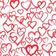 seamless hearts pattern N2