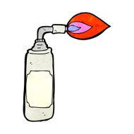 Cartoon Blow Torch N10