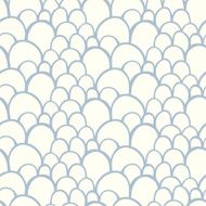 Seamless pattern with abstract stylized hand drawn scale texture N13
