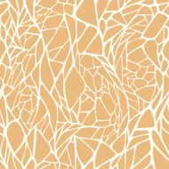 Seamless pattern with hand drawn abstract geometric ornament N6