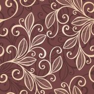 Seamless Floral Pattern (Vector) Hand Drawn Texture N175