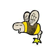 Cartoon Bee N207