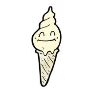 Ice Cream Cartoon Character N32