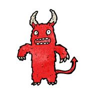 Cartoon Hairy Monster N44