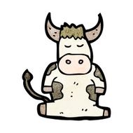 Cartoon Cow N155