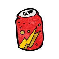 cartoon cola can N9