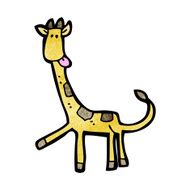 Cartoon Giraffe N59