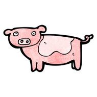 Cartoon Pig N88