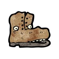 olc boot cartoon character N16