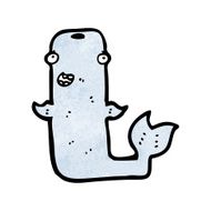 Cartoon Dolphin N25