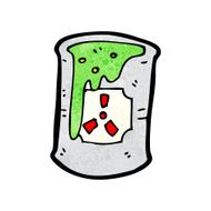 radioactive waste cartoon N12