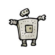 Cartoon Robot N467