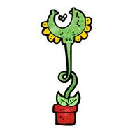cartoon carnivorous plant N8