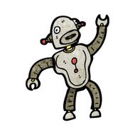 Cartoon Robot N468