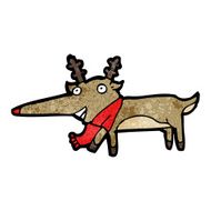 Cartoon Rudolf Red Nosed Reindeer N13