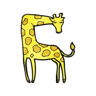 Cartoon Giraffe N60