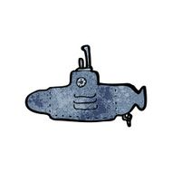 Cartoon Submarine N23