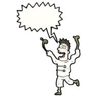 crazy madman cartoon N4