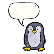 Cute cartoon penguin N17