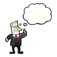 cartoon business owner with idea N2
