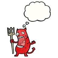 cartoon little devil N182