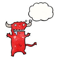 cartoon little devil N184