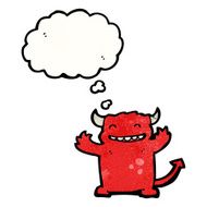 cartoon little devil N186