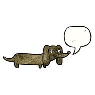 Cartoon Dachshund N33