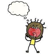 cartoon stressed doodle man N2