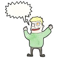 shouting mad man cartoon N4