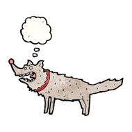 Cartoon Wolf N172