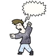 cartoon fighting man N2