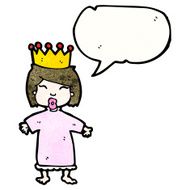 cartoon spoiled little princess N2