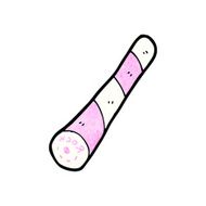 cartoon stick of rock N6